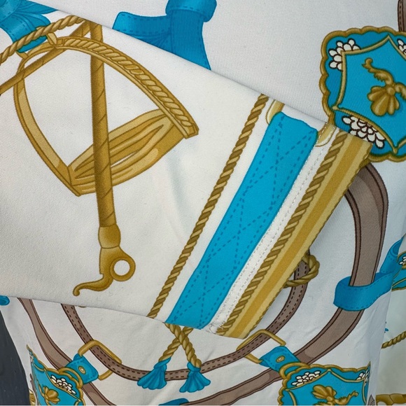 J. McLaughlin Signature 3/4 Sleeve Tee Equestrian Sz M NWT - Picture 8 of 16